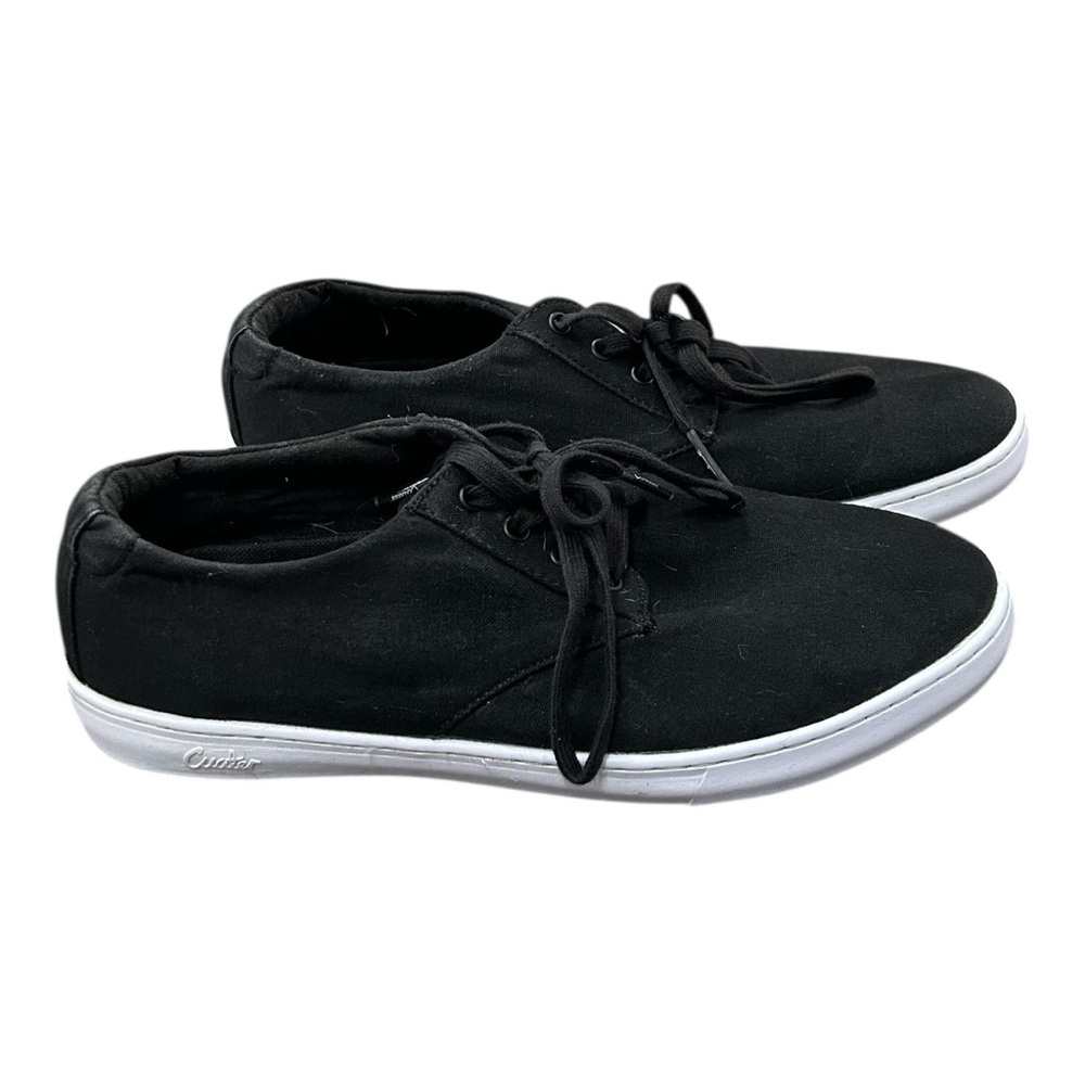 Cuater by Travis Mathew Men’s Black Kruzers 2.0 Canvas Shoes Sz‎ 11
